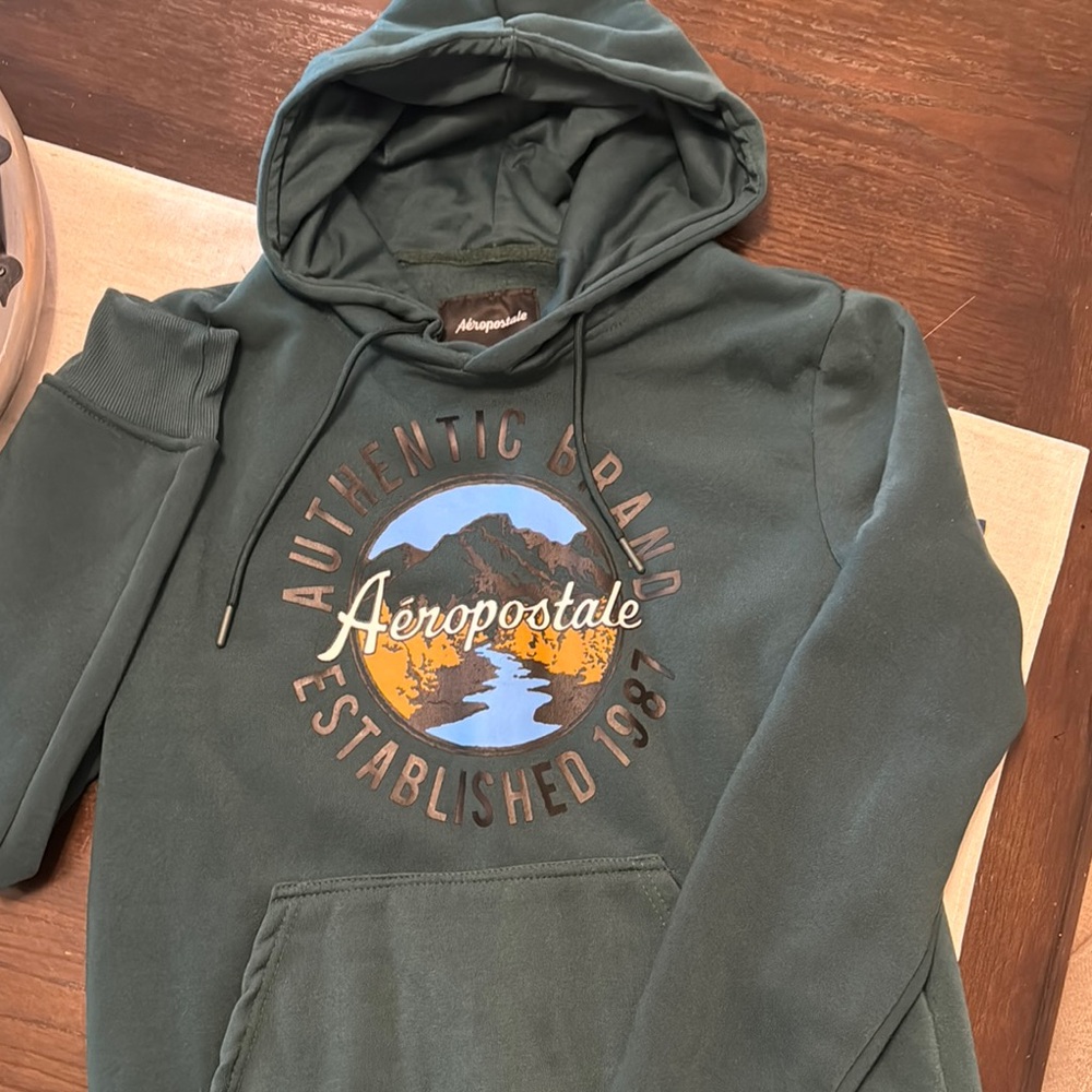 Aeropostale Green Men's Sweater